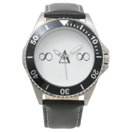 Pulsera SEG Personalizado reloj de cuero con conjunto de m