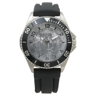 Pulsera Signo Zodiacal Virgo Moderno con Reloj de Diales c
