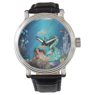 Pulsera Sirena con el reloj de los pescados