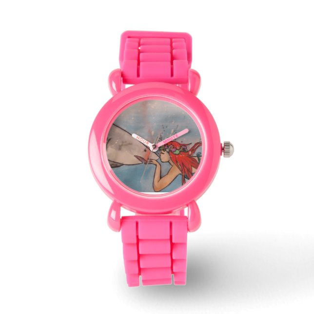 Pulsera Sirena con reloj de tiburón (Anverso)