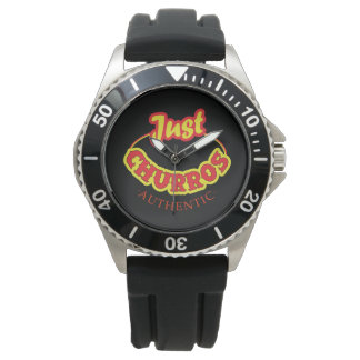 Pulsera Sólo reloj de logotipos Churros