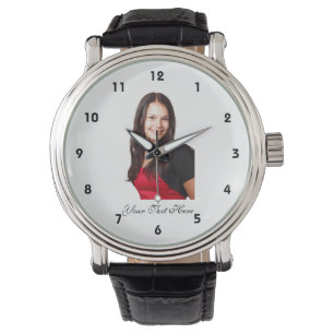 Pulsera Su foto y texto - reloj de encargo