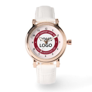Pulsera Su logotipo comercial y el reloj personalizado de 
