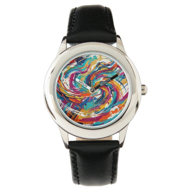 Pulsera Tiempo, reinventado como reloj de arte (Anverso)