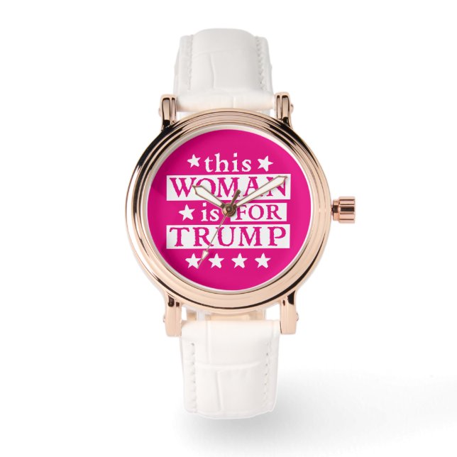 Pulsera TRUMP - esta mujer es para reloj de TRUMP (Anverso)