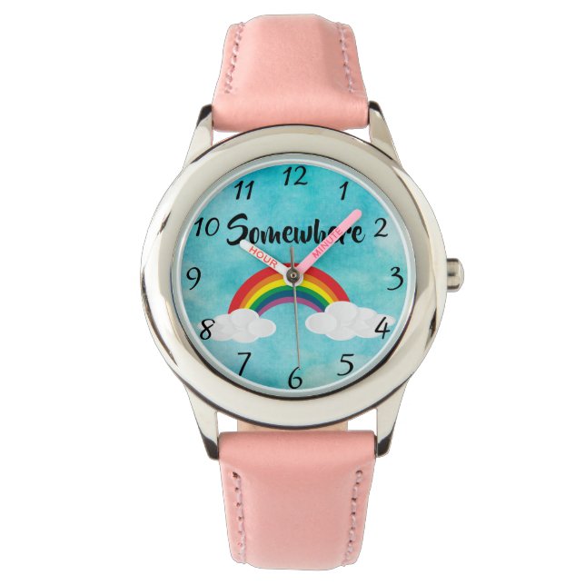 Pulsera Un lugar donde el reloj de niños (Anverso)