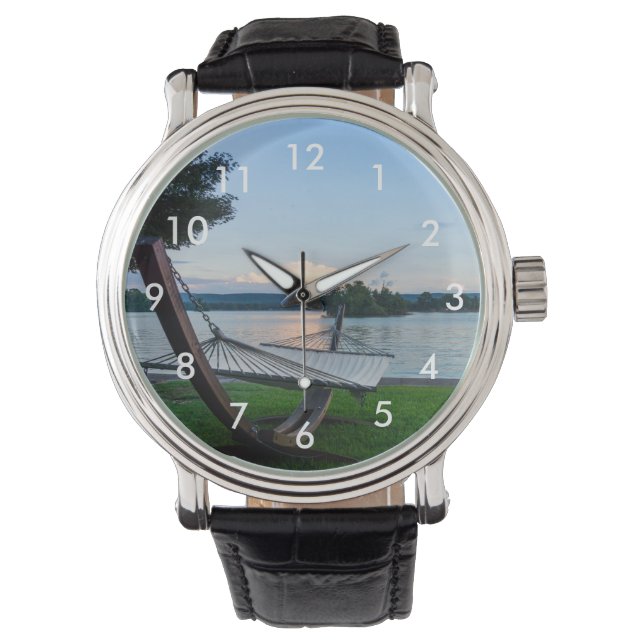Pulsera Un Lugar Para Relajar El Reloj De La Escritura (Anverso)