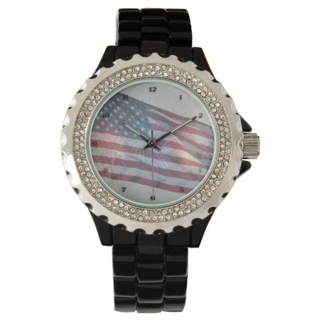 Pulsera Un reloj de iconos norteamericanos (Anverso)