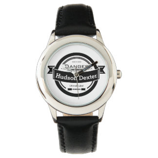 Pulsera Un reloj de niños retro hipster personalizado