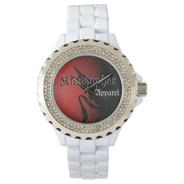 Pulsera Winged Killosopher Apparel reloj Diamante de imita (Anverso)