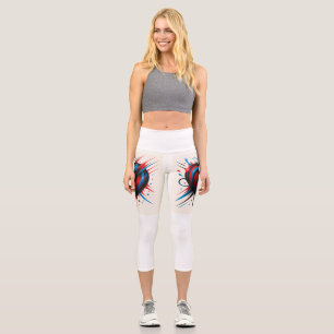 "Pulso Pop Capri Leggings - Arte en cada paso"