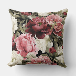 Pulverización de almohada decorativa floral de Ros
