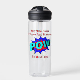 ¡PUM! Botella De Agua De Paz Y Armonía