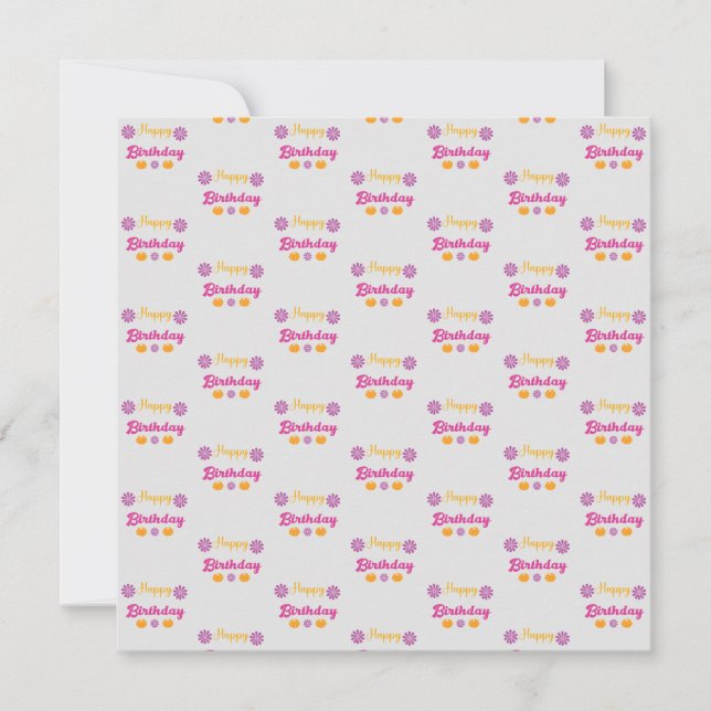 Pumpkin Feliz cumpleaños (Anverso)