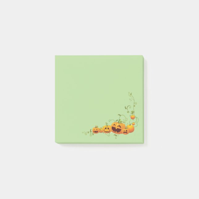 Pumpkin Patch 3" x 3" Notas Post-it® (Anverso)