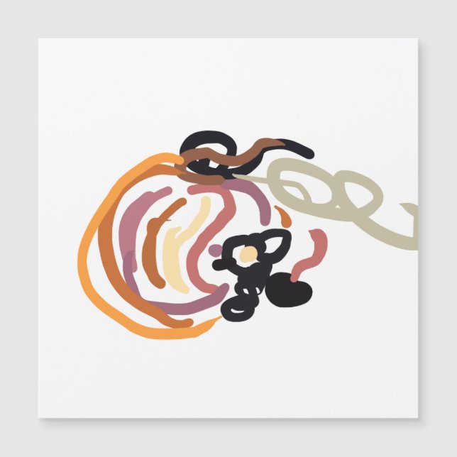 Pumpkin Sunset Autumn cute (Anverso)