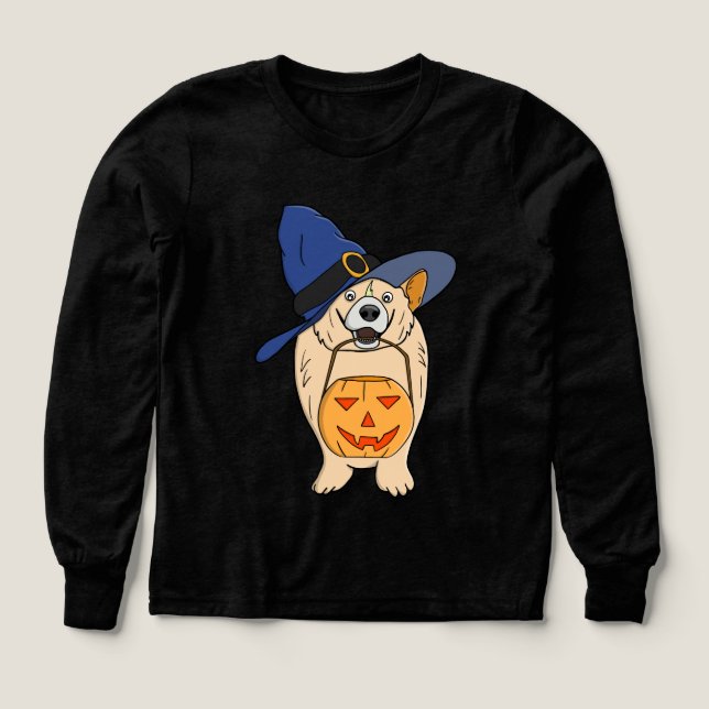 Pumpkin Witch Dog (Diseño frontal)