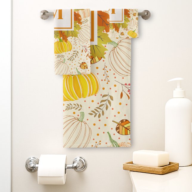 Pumpkins Autumn Fall Harvest Pattern (Subido por el creador)