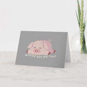 Pun Animal: Te Falta El Tiempo De Cerdo