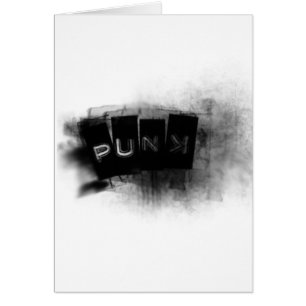Punk blanco y negro