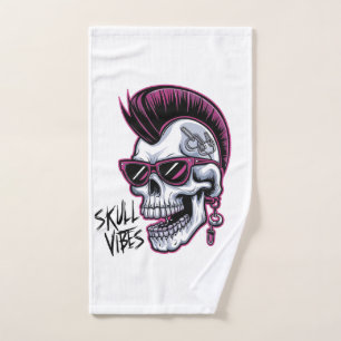 Punk Calavera Vibes. Guay Skull con gafas de sol D