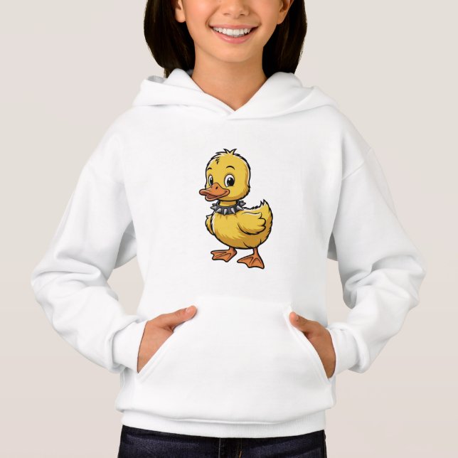 Punk Duckling – Funny Rebel Animal Art (Anverso)