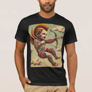 Punk Love – Camiseta de Cupido Tatuado