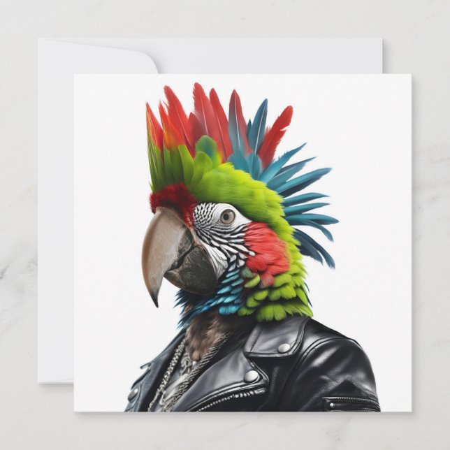 Punk Parrot (Anverso)