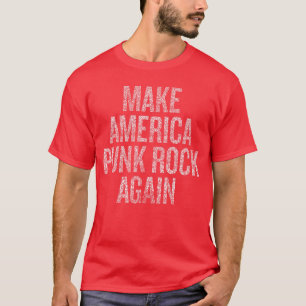 Punk Rock de nuevo con camiseta vintage de música