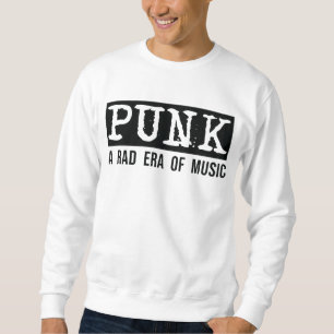 Punk: Una era de la música rad / sudadera negra