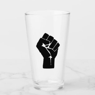 Puño Negro Levantado - Resistencia Protesta
