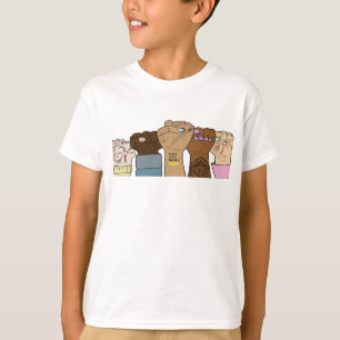 Puños de alimentación / Camiseta BLM