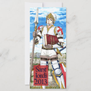 Punt de llibre Cavaller Sant Jordi 2013