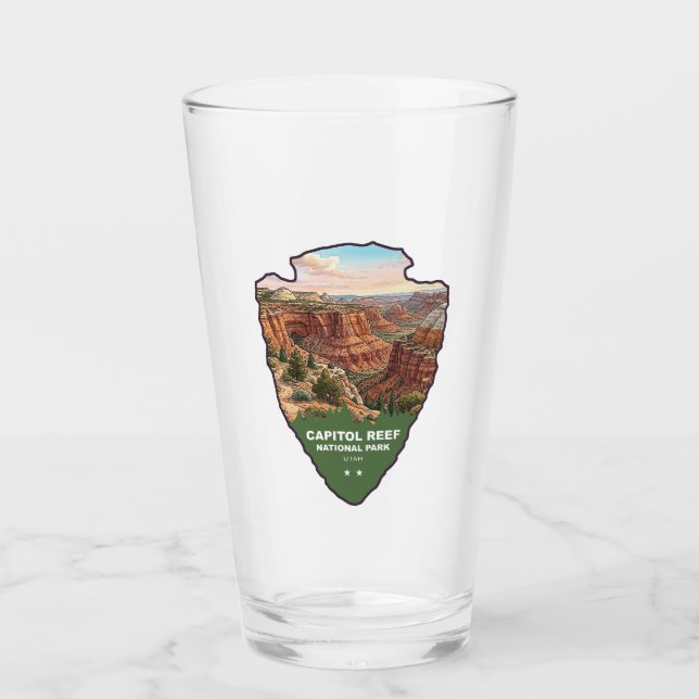 Punta de flecha del Parque Nacional Capitol Reef (Anverso)