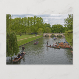 Puntando en la postal de River Cam