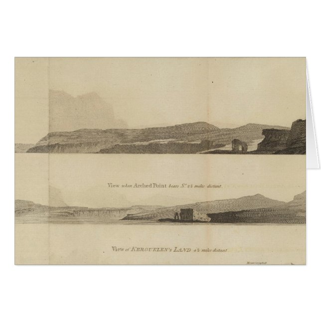 Punto arcaico, tierra de Kerguelen (Anverso (Horizontal))