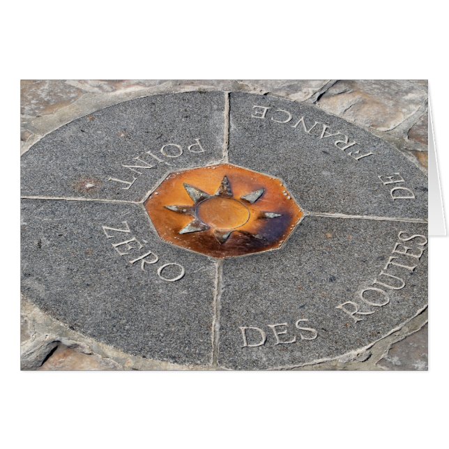 Punto cero, París (Anverso (Horizontal))