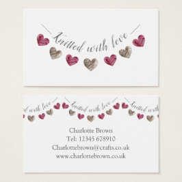 punto con regalo de amor o tarjeta de visita