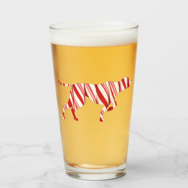 PUNTO CORTO ALEMÁN - Navidades Candy Cane (Anverso (lleno))