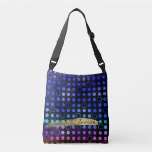 Punto de degradado y círculos Personalizado Bolsa