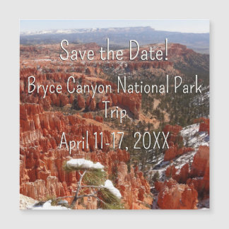 Punto de inspiración en el cañón de Bryce para sal