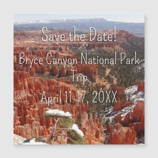Punto de inspiración en el cañón de Bryce para sal (Anverso)