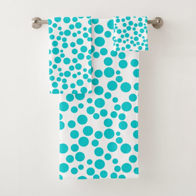 Punto de polka azul (In situ)