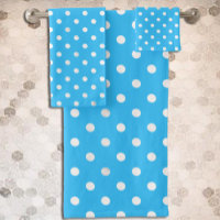 Punto de Polka Azul