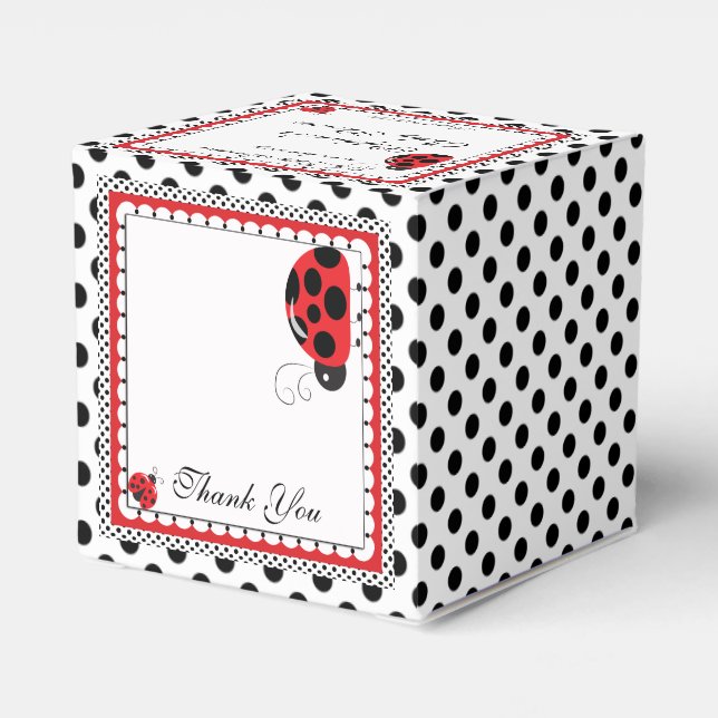 Punto de polka y caja de favores del partido de lo (Reverso Costado)