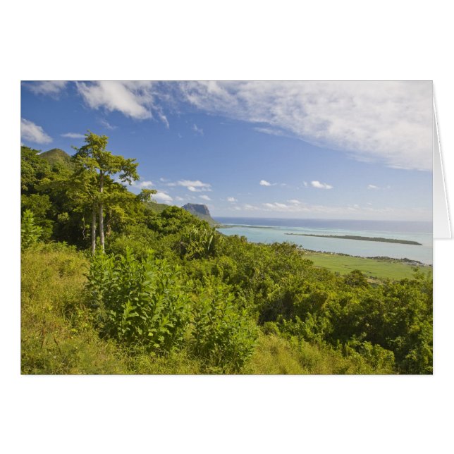 Punto de vista cerca de Grand Riviere Noire, Sur (Anverso (Horizontal))