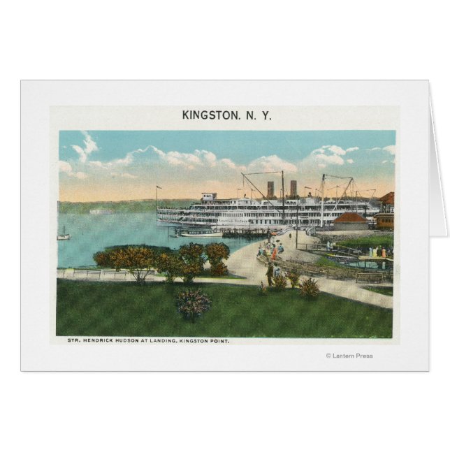 Punto de vista de Kingston de Hendrick Hudson Stea (Anverso (Horizontal))