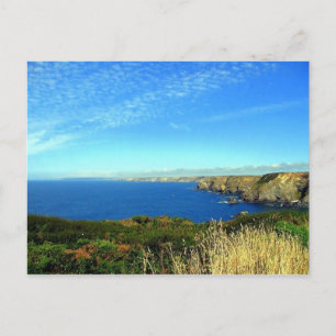 Punto Navax, tarjeta postal Cornwall UK