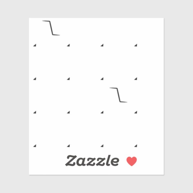 Punto, Personalizado de tormenta de polvo Pegatina (Hoja)