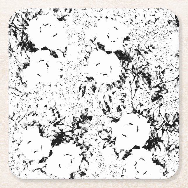 Punto, Posavasos de papel Vaca Negra (Anverso)